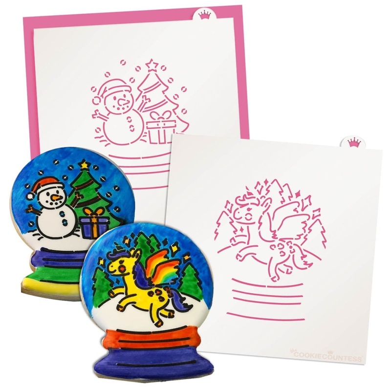 Snow Globe PYO Stencil Set