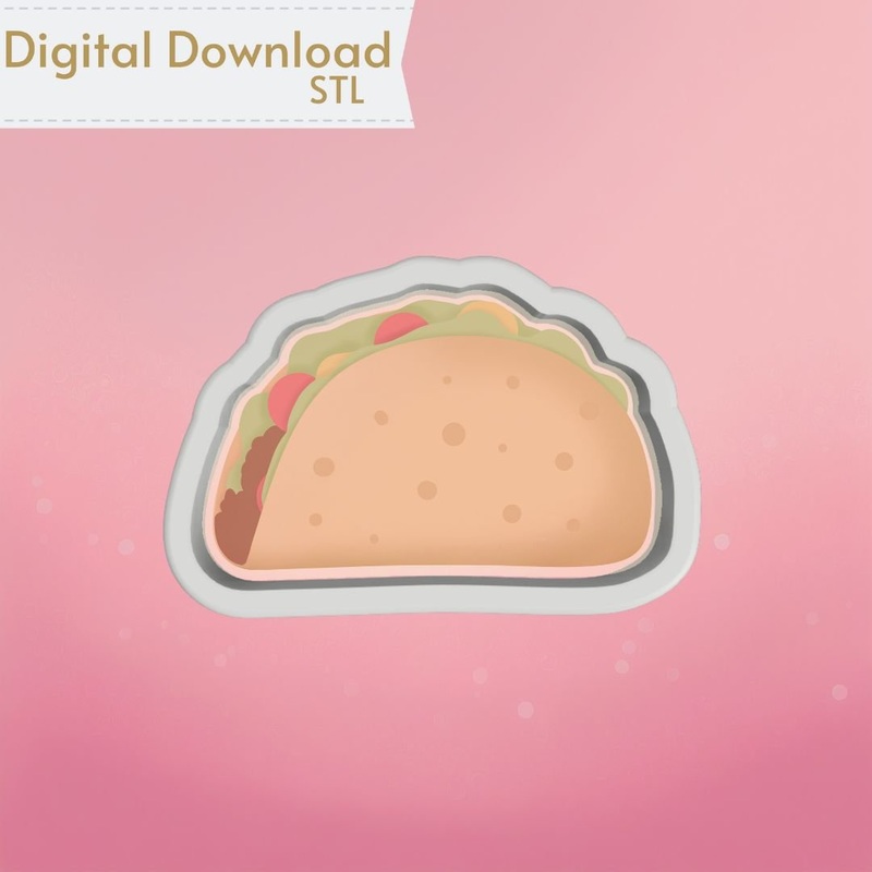 Taco Cookie Cutter STL