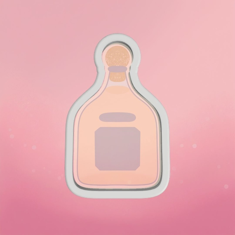 Tequila Bottle Cookie Cutter