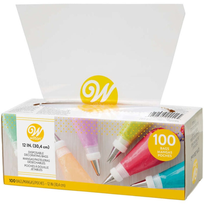 Disposable Cake Decorating Bags 100-Count 2104-1249