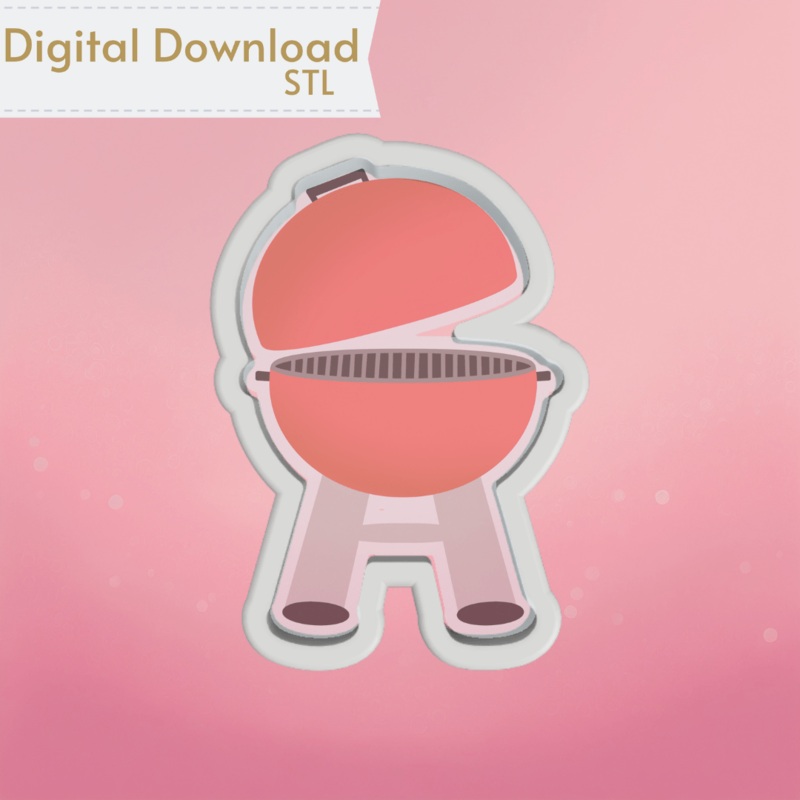 Grill Cookie Cutter STL