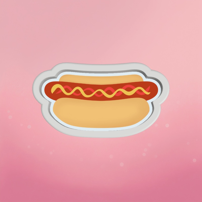Hot Dog Cookie Cutter