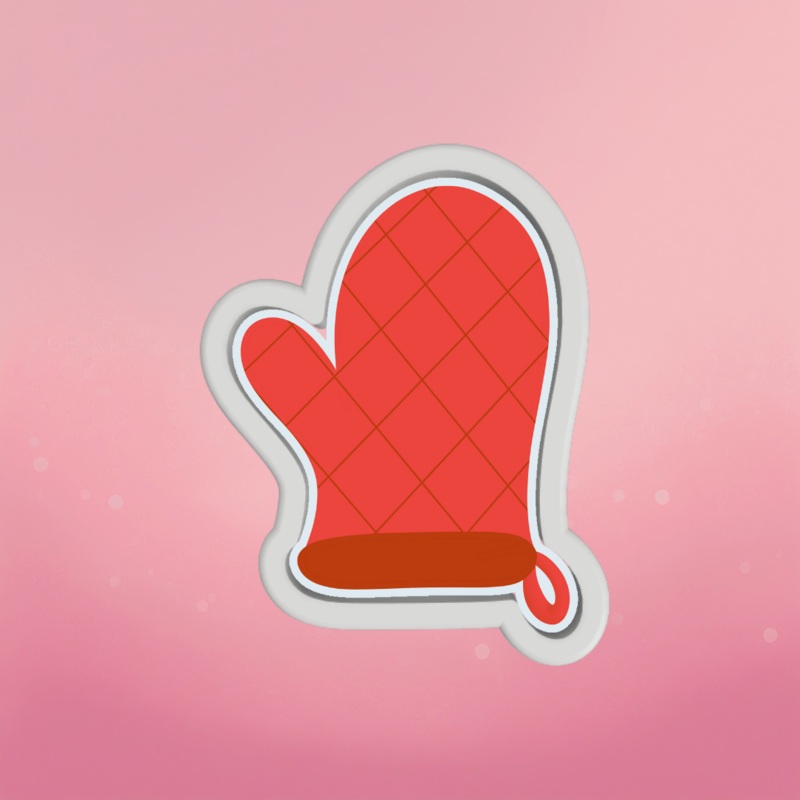 Oven Mitt Cookie Cutter