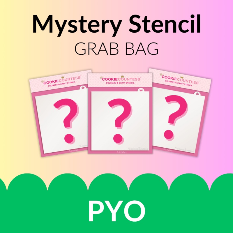 PYO Mystery Stencil Grab bag (3pc)