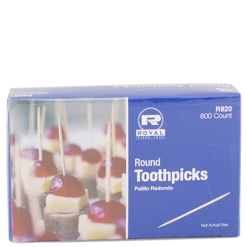 Round Toothpicks 800-count R820