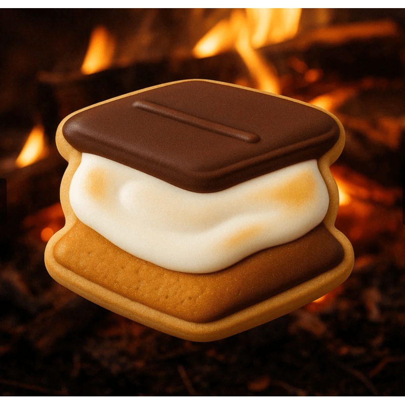 S'more Cookie Cutter  3.5"