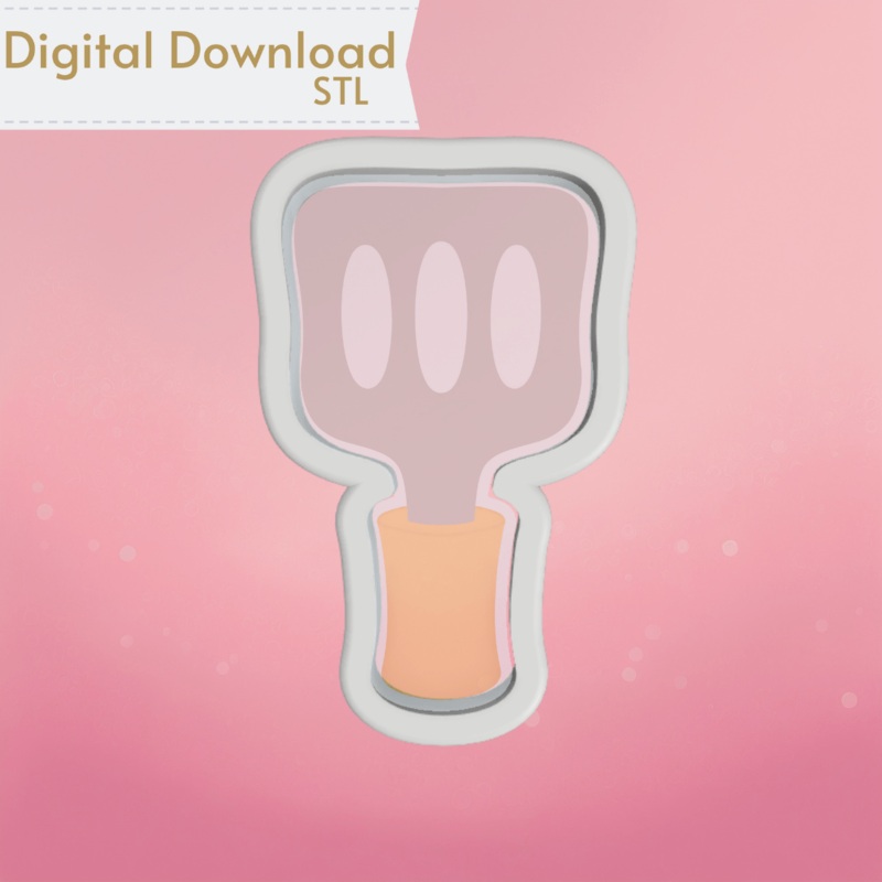Spatula Cookie Cutter STL