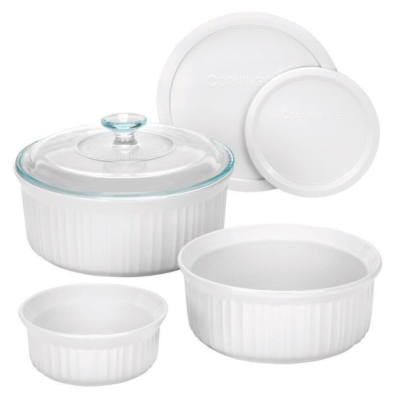 French White 6pc Bakeware Set 1048953