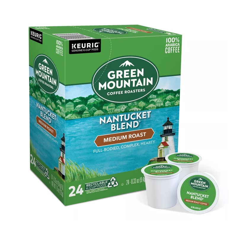 Green Mountain Nantucket Blend Coffee Keurig Pods 5000355593