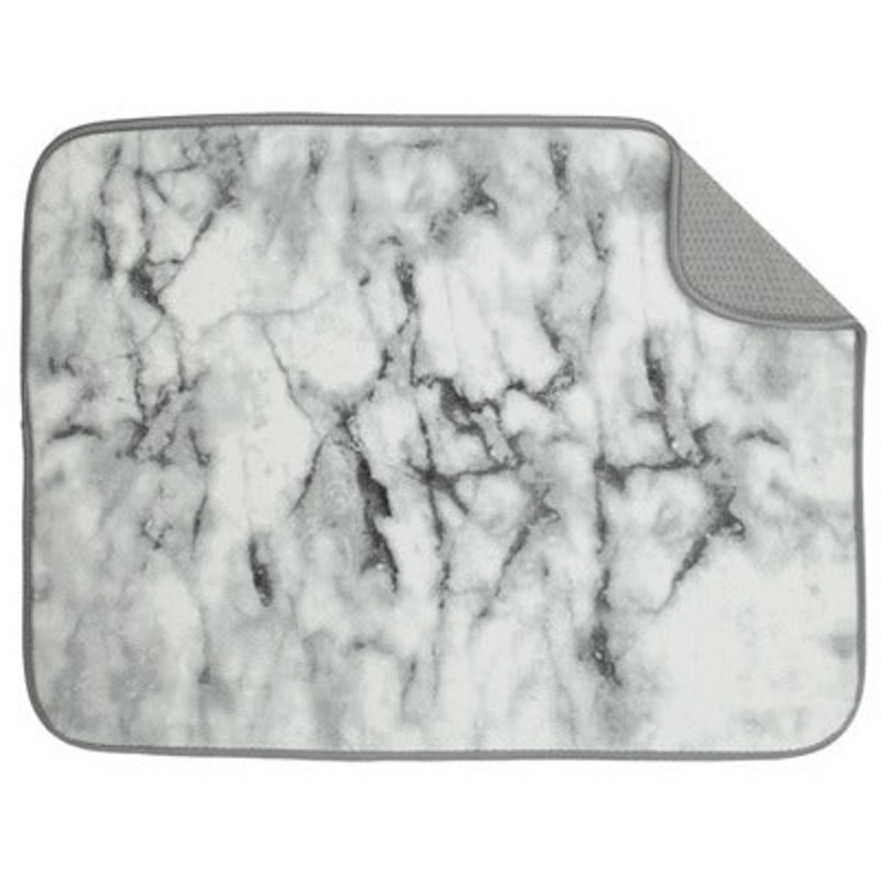 Marble Print Dish Drying Mat 41415