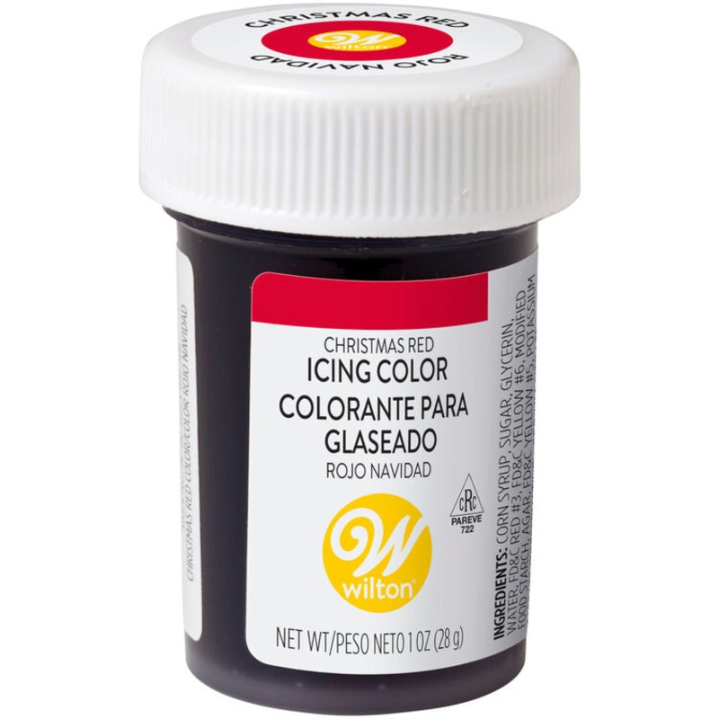 Christmas Red Icing Color 610-302