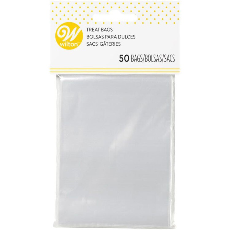 Clear Treat Bags 1912-2347 50-Count