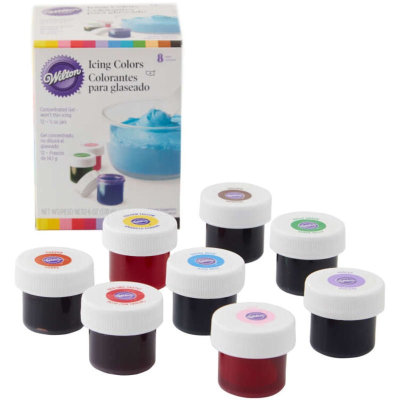 Icing Colors 8-Count 601-5577