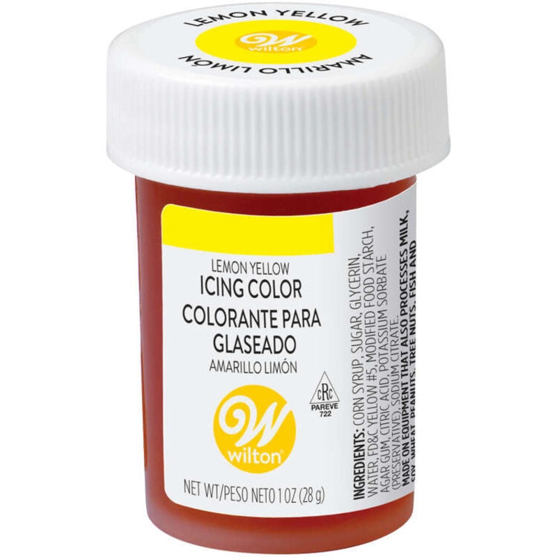 Lemon Yellow Icing Color 1 oz 610-108
