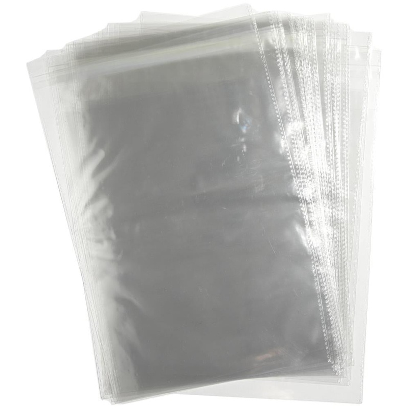 Self-Sealing Plastic Bags 50-Count 4 x 6 inches 40000758