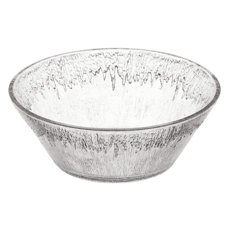 Clear Plastic Glacier Bowl