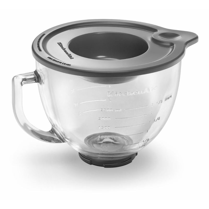 Glass Mixing Bowl for Tilt-Head Mixer 5 Quart K5GB