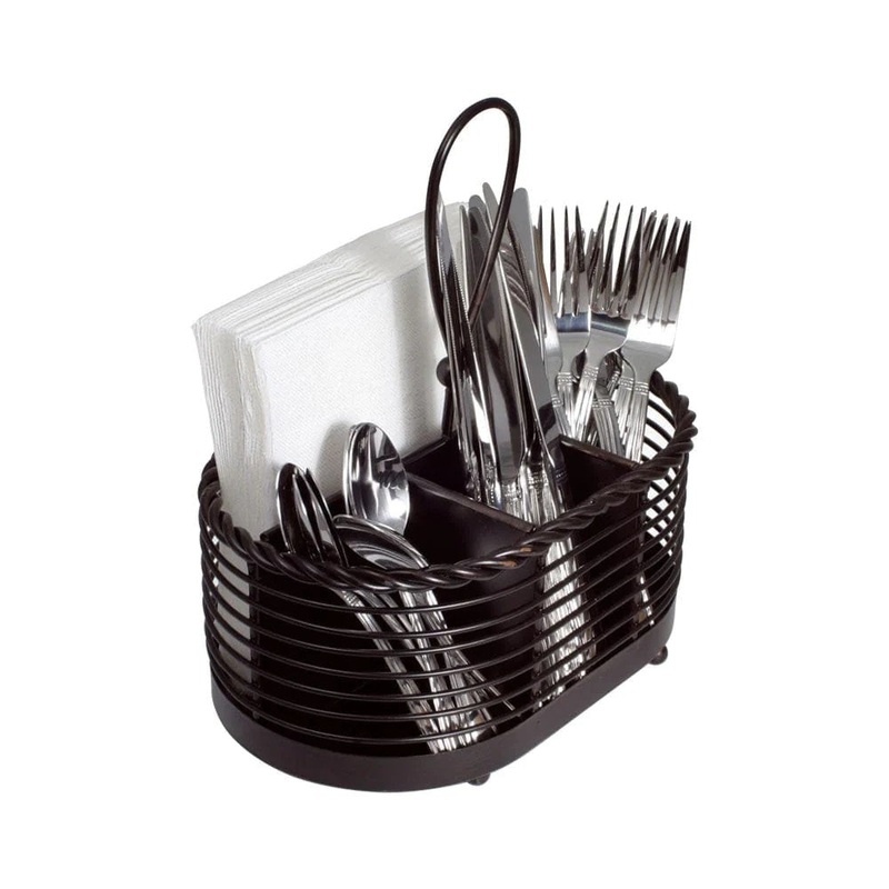 Rope Napkin and Flatware Storage Caddy 5153172