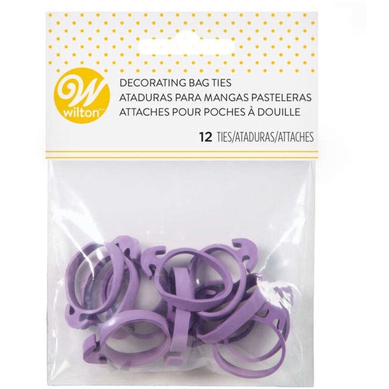Rubber Icing Bag Ties 12-Count 417-173