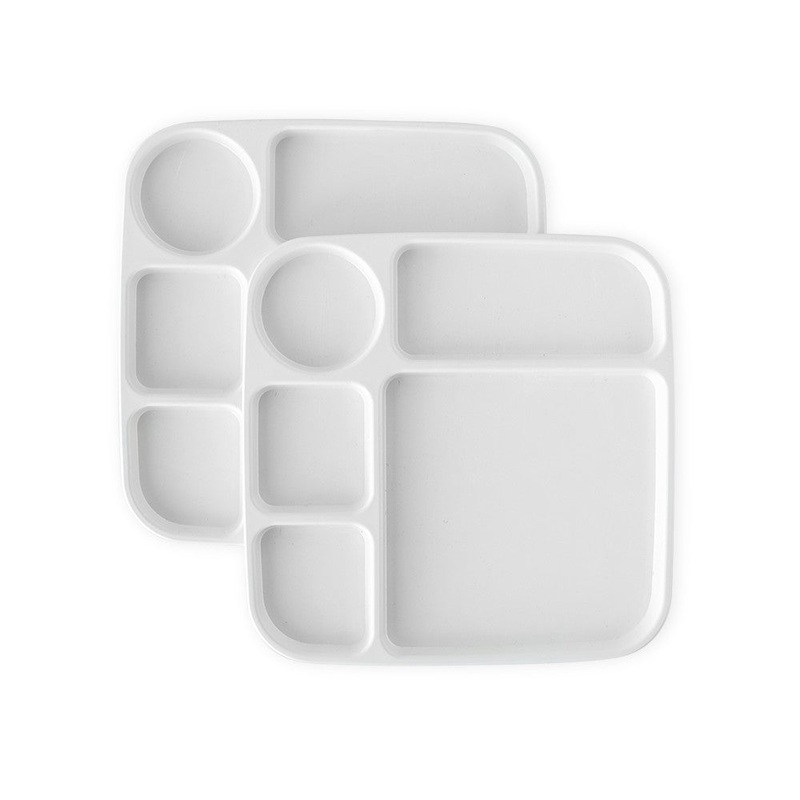 Set of 2 Divided Meal Trays 69603