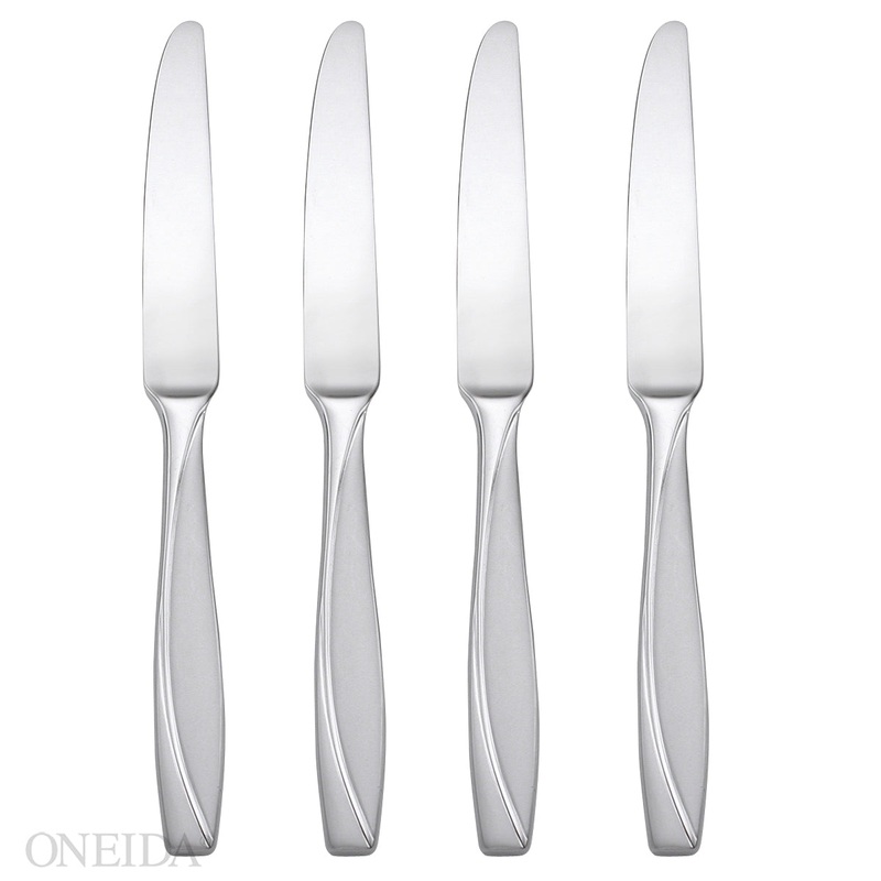 Stainless Steel Dinner Knives Set of 4 T222004E