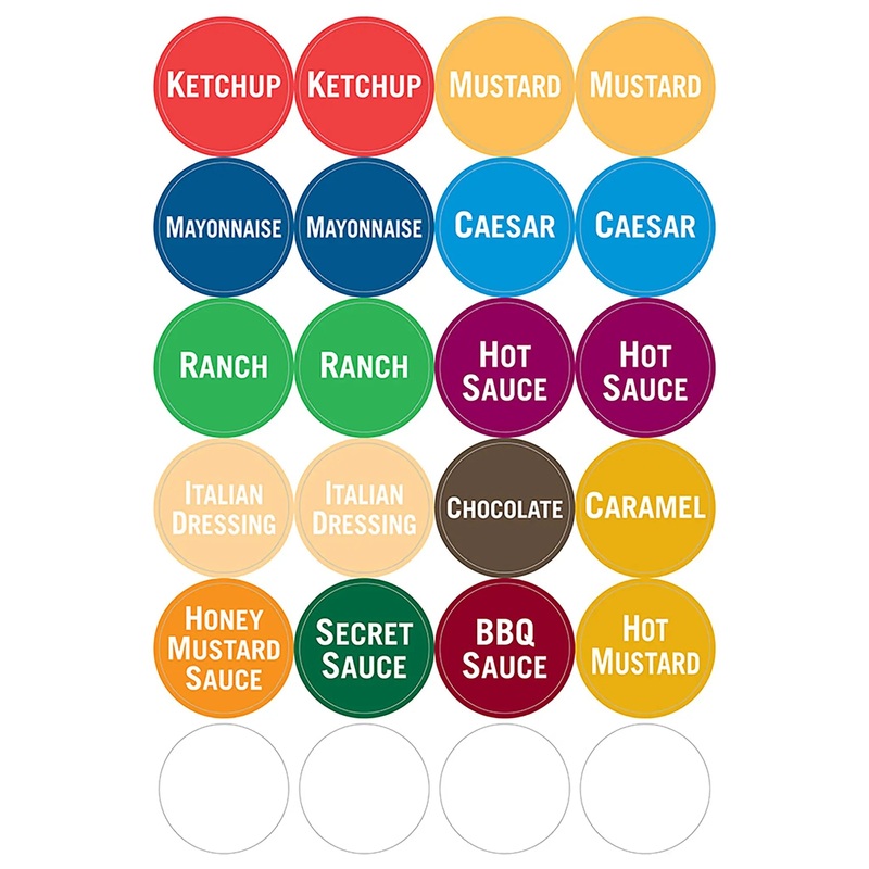 FIFO Label Sheets - Pack of 3 Sheets