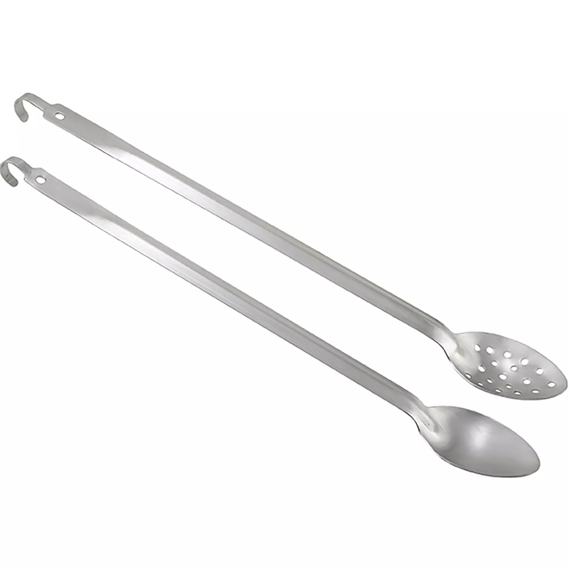 Winco 21 Heavy-Duty Basting Spoon with Hook - Various Options