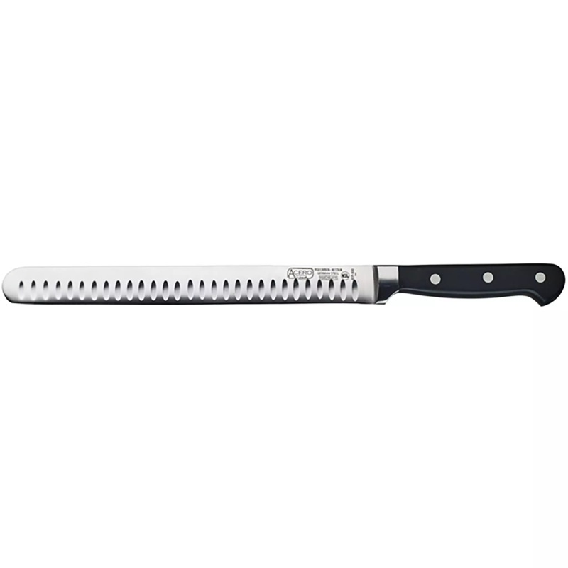 Winco Acero 10 Fish/Roast Slicer with Granton Edge