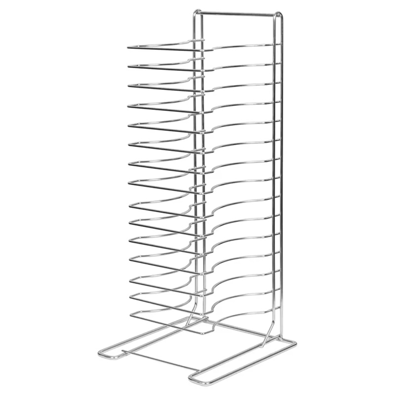 Winco Aluminum 15 Slot Pizza Rack