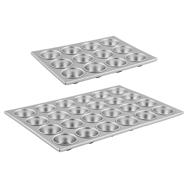 Winco Aluminum Muffin Pan - Various Sizes