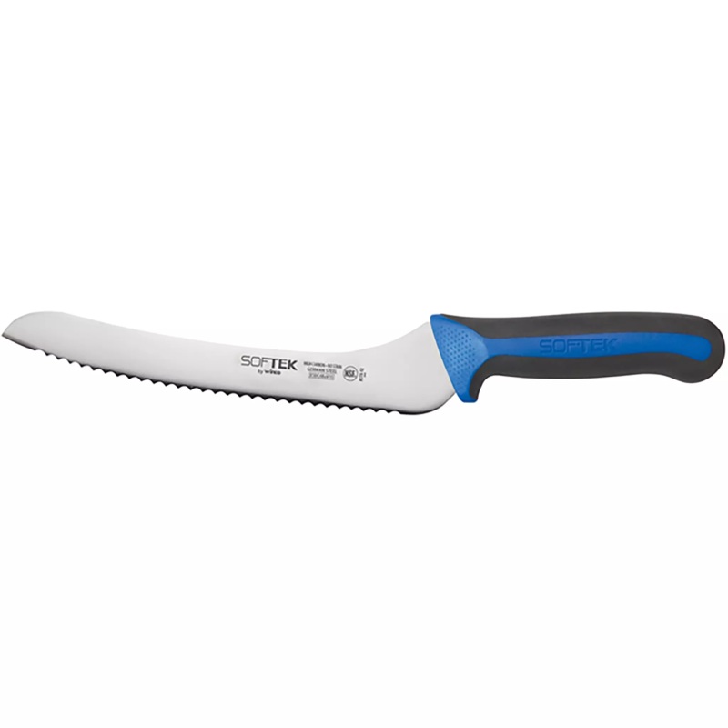 Winco Sof-Tek 9 Bread/Utility Knife, Offset