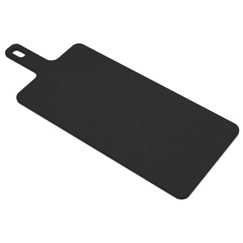 Epicurean 429-197502 Black Slate Rectangular Serving Paddle - 7.5" x 19"