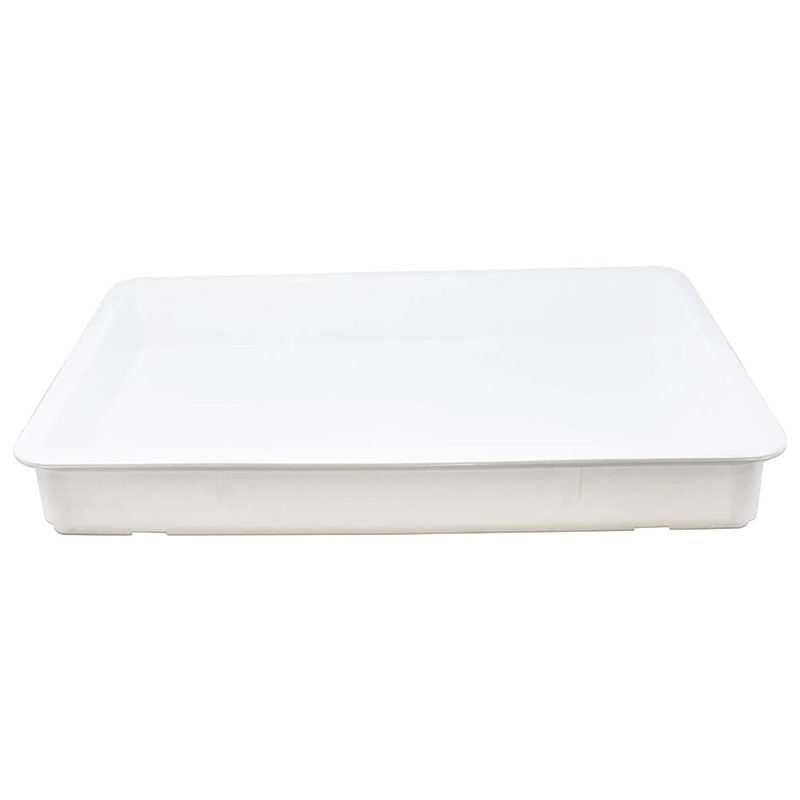 Omcan 80889 White Polypropylene Pizza Dough Proofing Box - Various Sizes