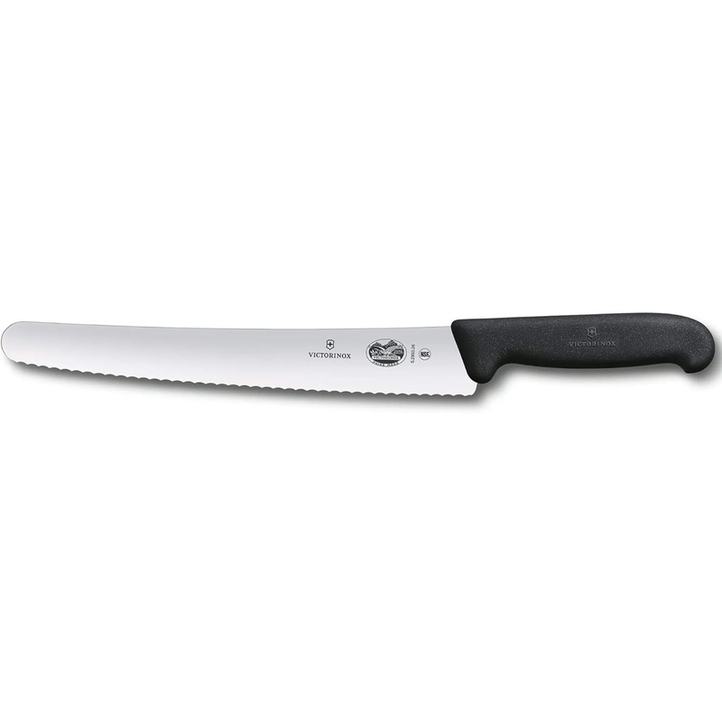 Victorinox 5.2933.26 Fibrox 10 1/4" Bread Knife, Wavy Edge