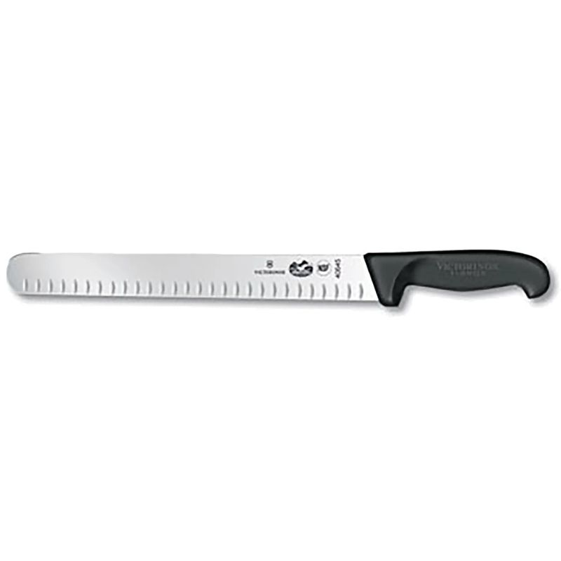 Victorinox 5.4723.30X5 Fibrox 12" Slicer, Granton Edge