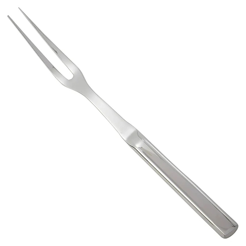 Winco 11" Stainless Steel Pot Fork with Hollow Handle