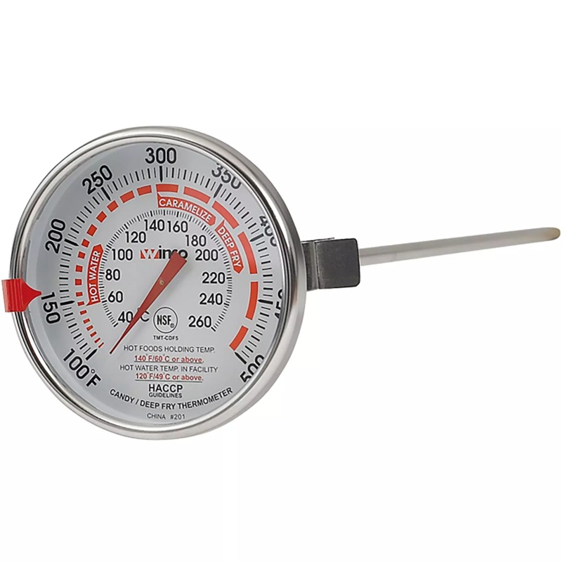 Winco 12" Candy/Deep Fryer Thermometer