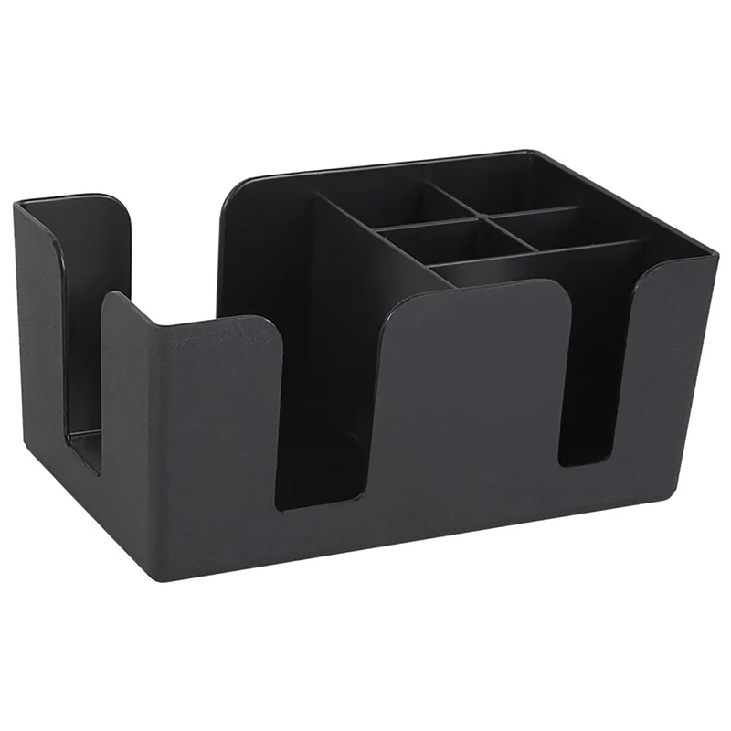 Winco 6 Compartment Plastic Condiment Caddy