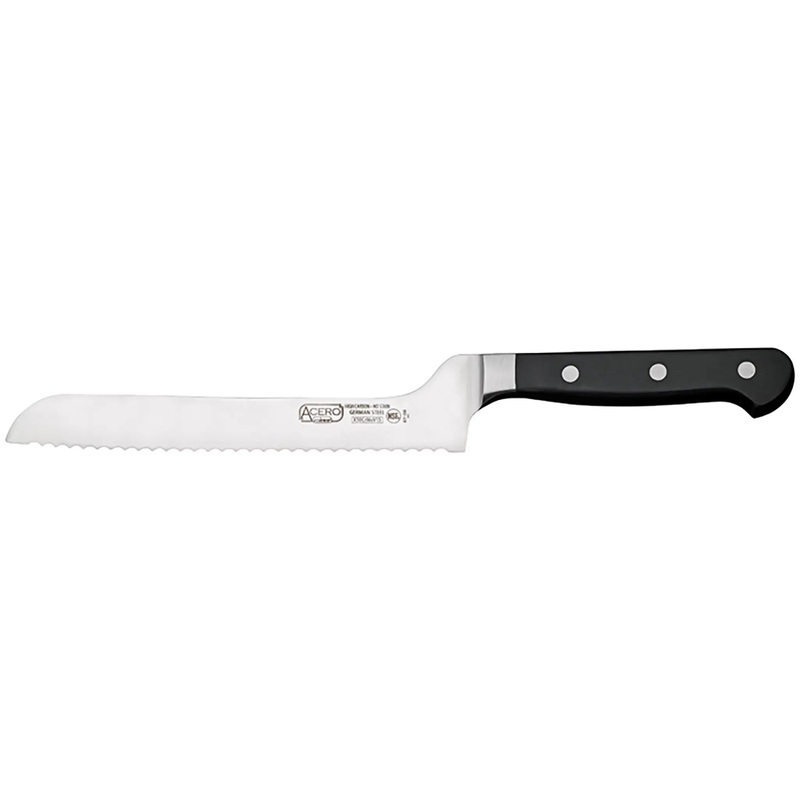 Winco Acero 8" Bread Knife, Offset