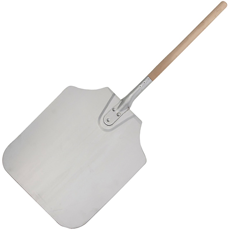 Winco Aluminum Pizza Peel With Wooden Handle - Various Sizes