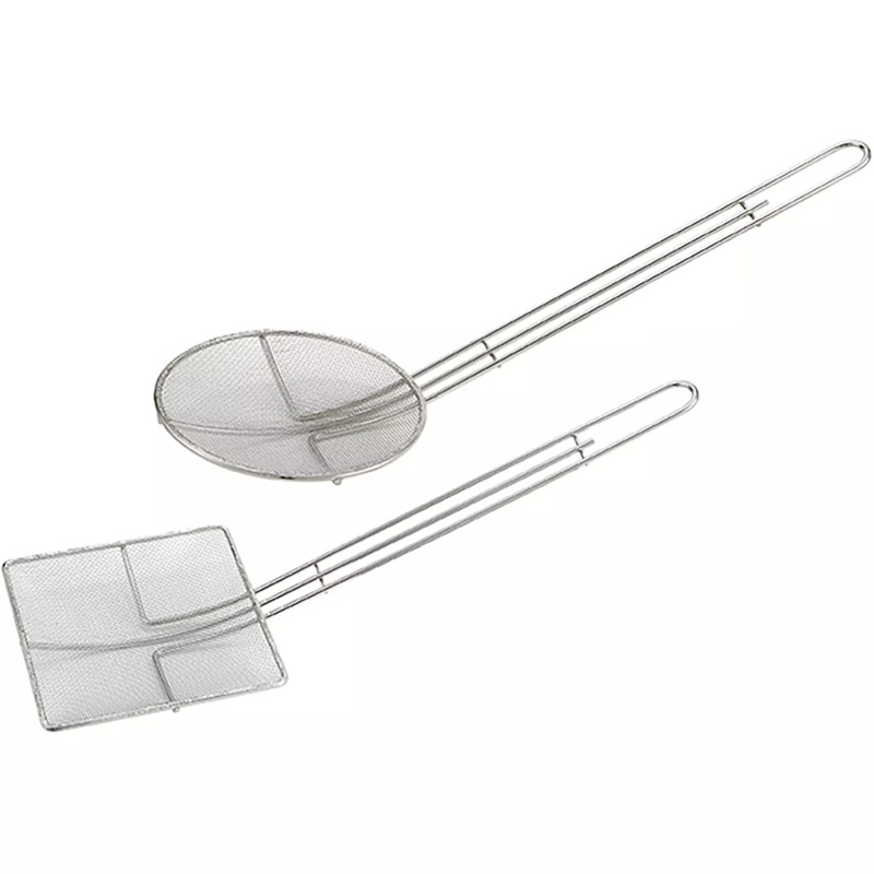 Winco Nickel Plated Mesh Skimmer - Various Sizes