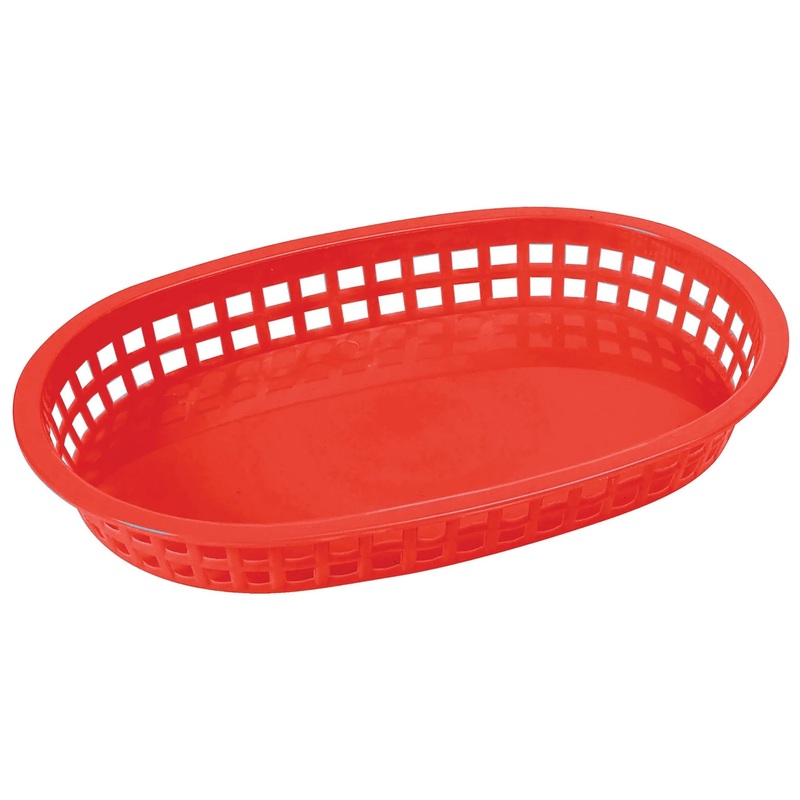 Winco Oval Platter Baskets (Pack of 12) - Various Colours