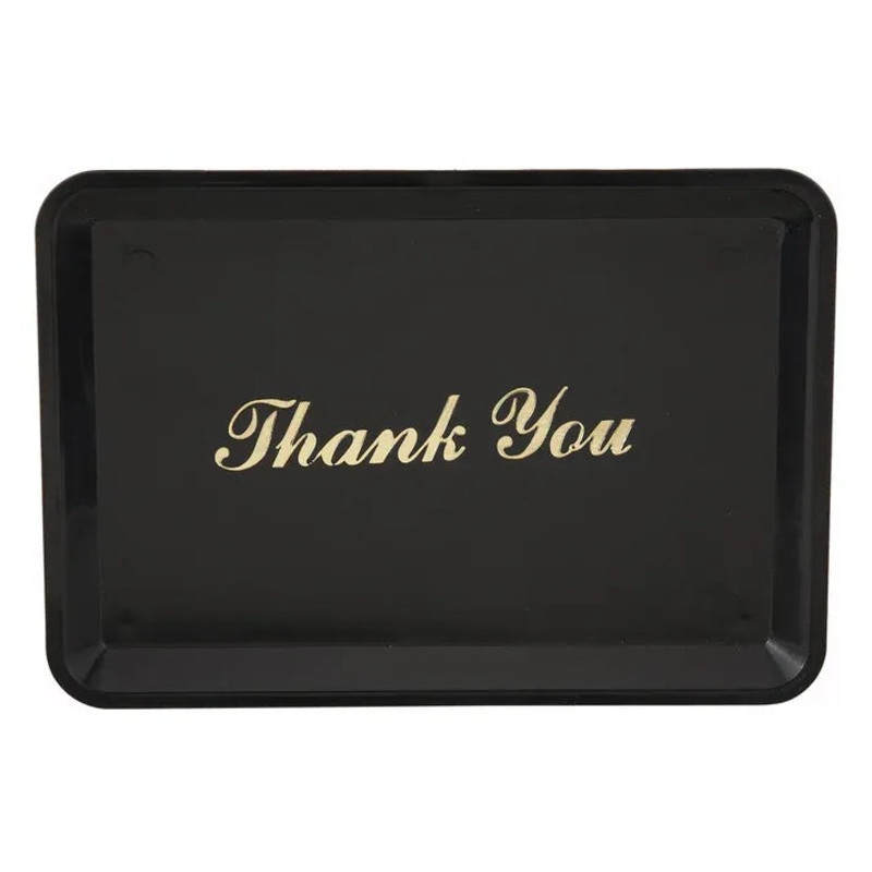Winco Plastic Tip Tray - Pack of 12