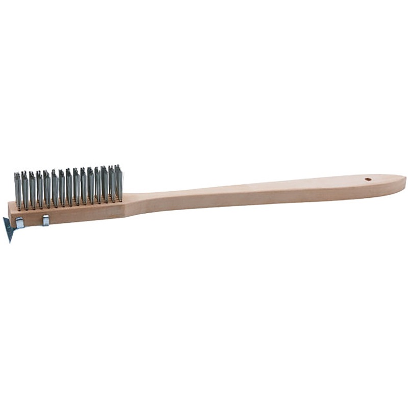 Winco Scratch Brush With Wire Bristles