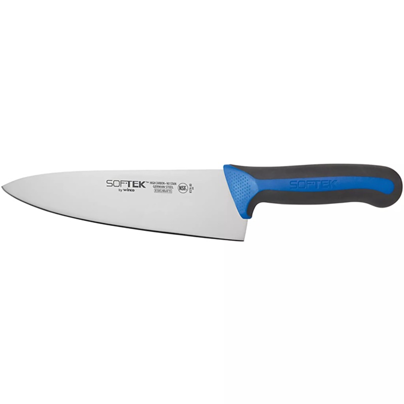 Winco Sof-Tek 8 Chefs Knife, Wide