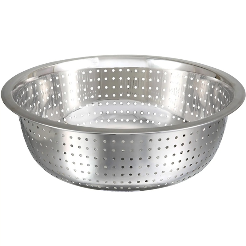 Winco Stainless Steel Chinese Style Colanders
