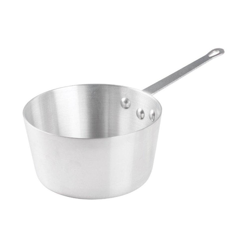 Winco ASP Series Tapered Aluminum Sauce Pan - Various Sizes