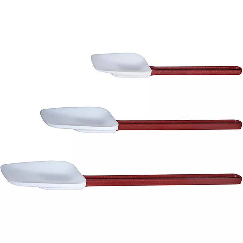 Winco Bowl Shape Heat Resistant Silicone Spatula Scraper - Various Sizes