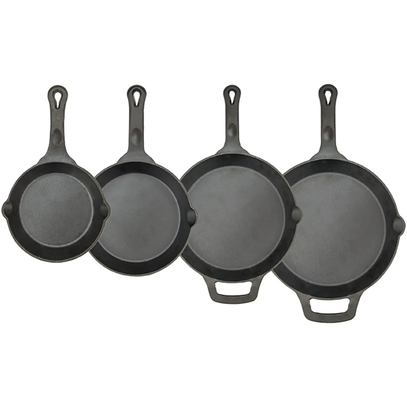 Winco FireIron Cast Iron Skillet - Various Sizes
