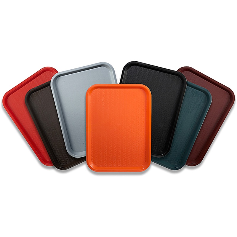Winco High Quality Plastic Cafeteria Tray - Various Sizes/Colours